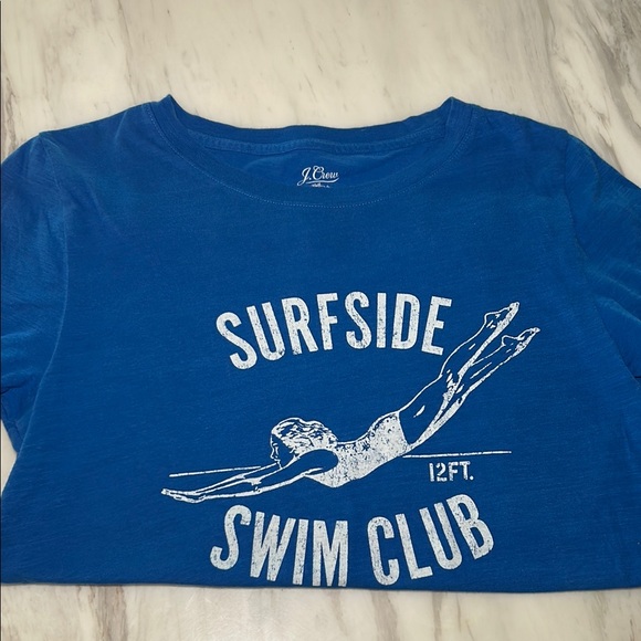 J. Crew Women’s Blue and Yellow Graphic T-Shirts Bundle - Picture 7 of 11